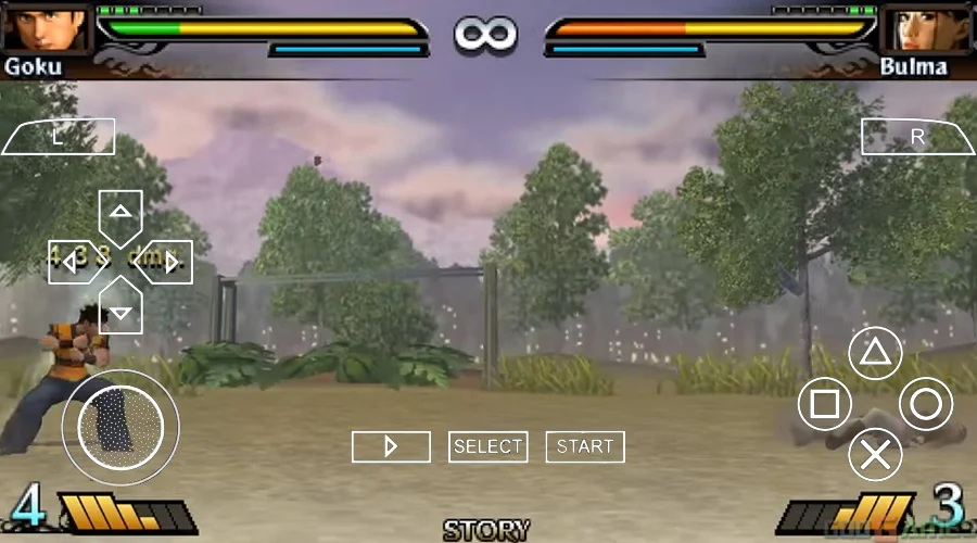 Dragonball Evolution - PSP Gameplay 1080p (PPSSPP) 