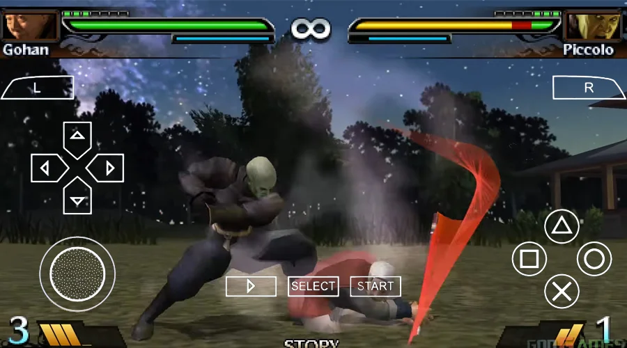 Dragonball Evolution - PSP Gameplay 1080p (PPSSPP) 